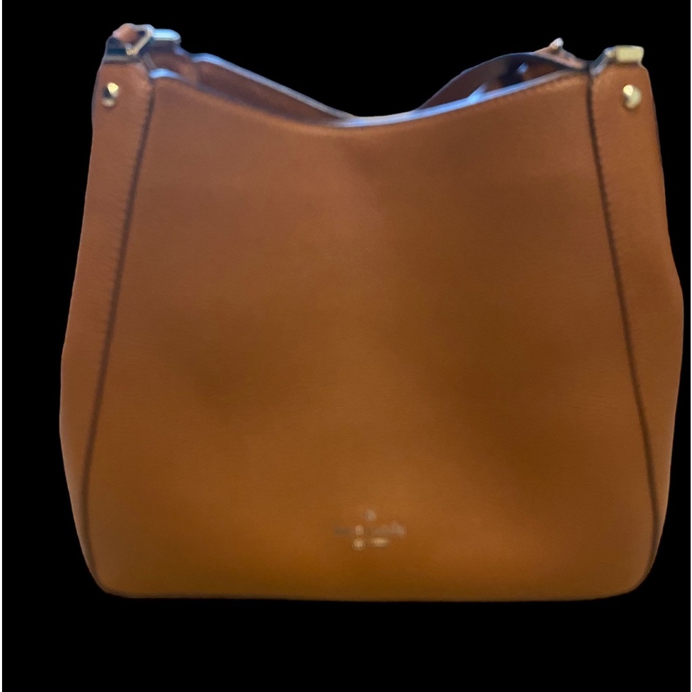 Kate Spade, Leila medium triple compartment, shoulder bag in warm gingerbread